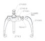 Forza Extractor Autocentrante Ligero de 2 Patas 116x122 mm